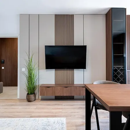 Modern With Mountain View & Balcony By Blvd Apartment *